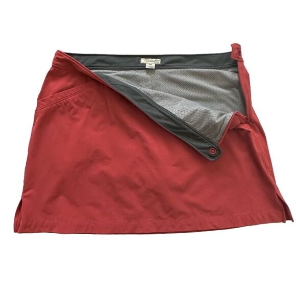 Gander Mountain Skort Burnt Orange Pockets Active Casual Skort Size 10R - Picture 11 of 12